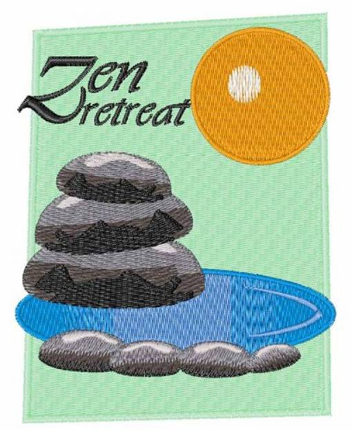 Picture of Zen Retreat Machine Embroidery Design