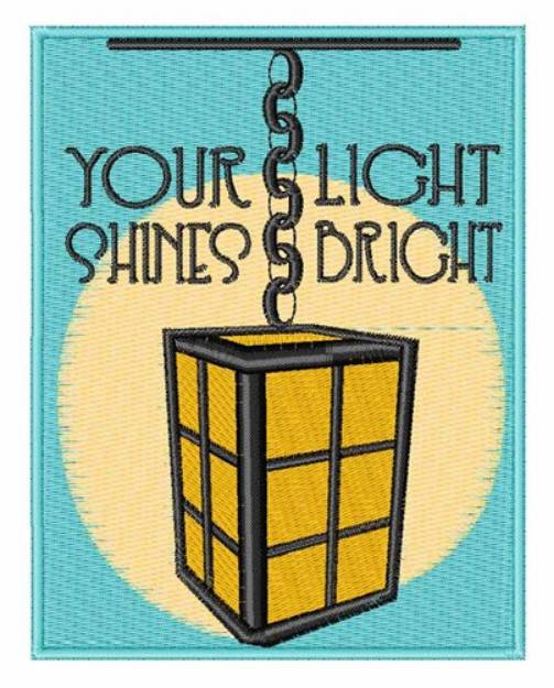 Picture of Your Light Shine Bright Machine Embroidery Design