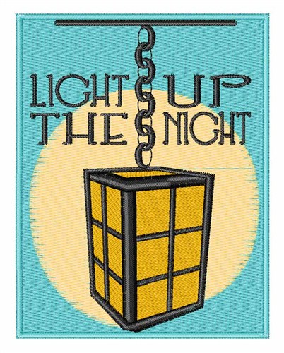 Light Up the Night Machine Embroidery Design