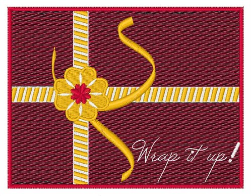 Wrap it Up Machine Embroidery Design