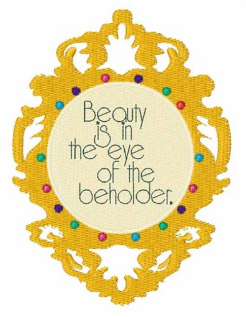 Picture of Eye of the Beholder Machine Embroidery Design
