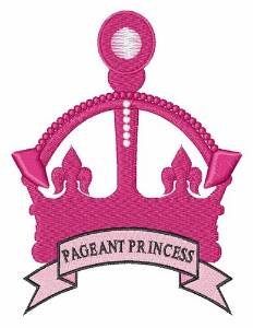 Picture of Pageant Princess Machine Embroidery Design