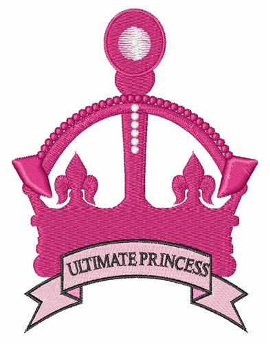 Ultimate Princess Machine Embroidery Design