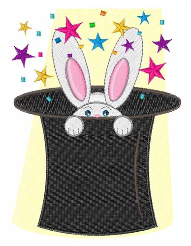 Magic Rabbit Machine Embroidery Design