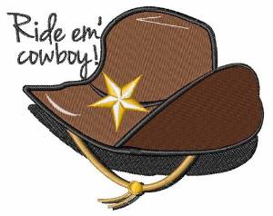 Picture of Ride em Cowboy Machine Embroidery Design