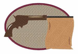 Picture of Gag Pistol Machine Embroidery Design