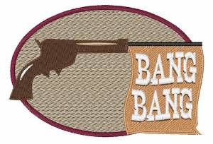 Picture of Bang Bang Machine Embroidery Design