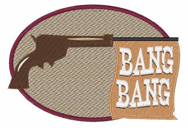 Picture of Bang Bang Machine Embroidery Design