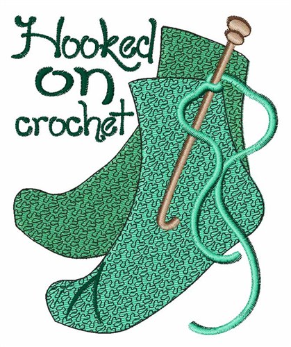 Hooked on Crochet Machine Embroidery Design