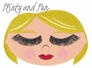 Picture of Flirty and Fun Machine Embroidery Design