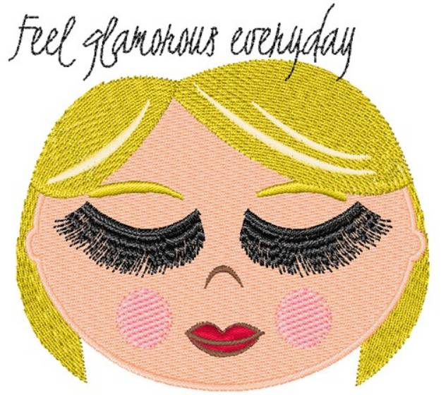 Picture of Feel Glamorous Everyday Machine Embroidery Design