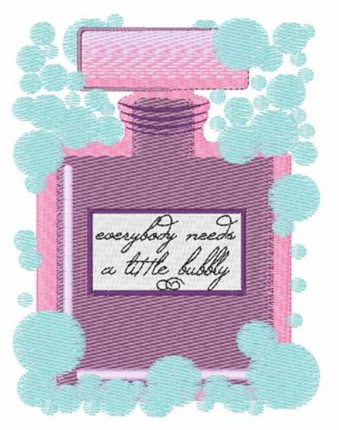 Picture of A Little Bubbly Machine Embroidery Design