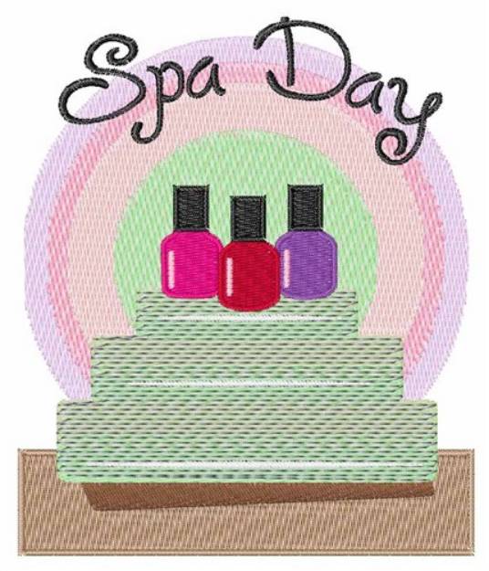 Picture of Spa Day Machine Embroidery Design