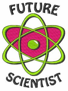 Picture of Future Scientist Machine Embroidery Design