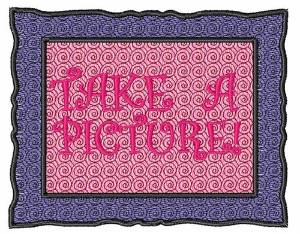 Picture of Take a Picture Machine Embroidery Design