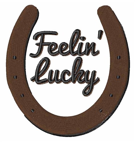 Feelin Lucky Machine Embroidery Design