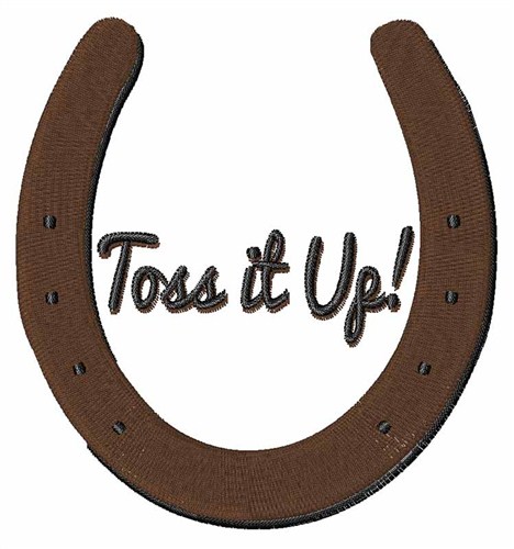 Toss it Up Machine Embroidery Design