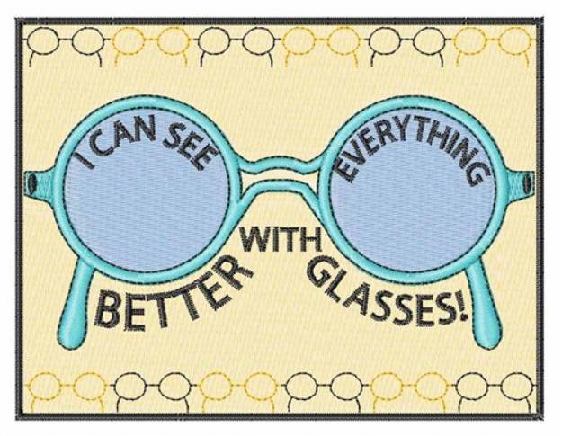 Picture of See Everything Better Machine Embroidery Design