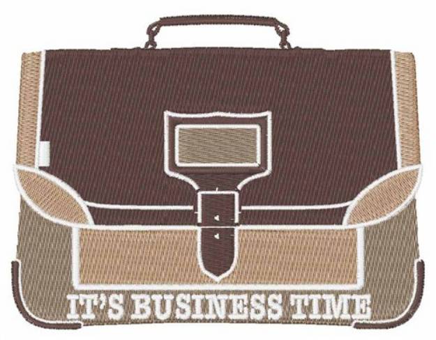 Picture of Business Time Machine Embroidery Design