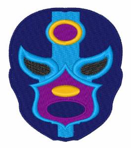 Picture of Lucha Libre Mask Machine Embroidery Design