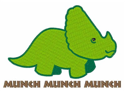 Munch Munch Machine Embroidery Design