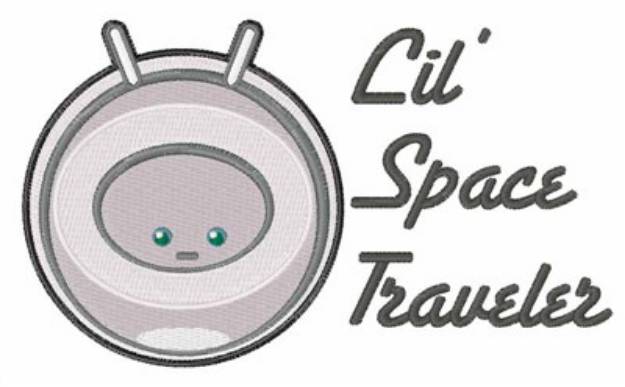 Picture of Lil Space Traveler Machine Embroidery Design