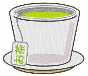 Picture of Green Tea Machine Embroidery Design