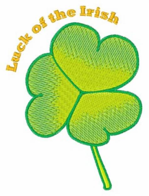 Picture of Luck of the Irish Machine Embroidery Design