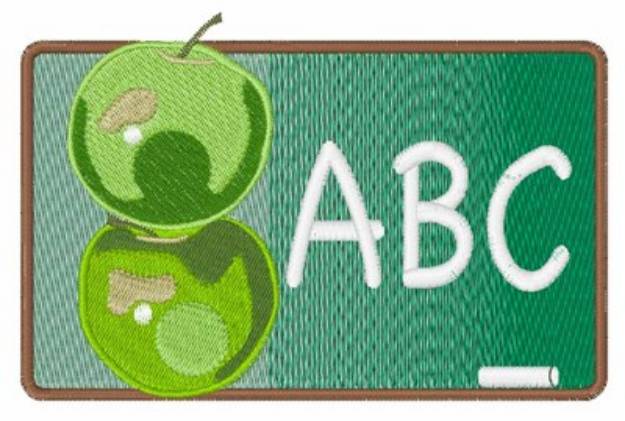 Picture of ABC Apples Machine Embroidery Design