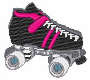 Picture of Rollar Skate Machine Embroidery Design