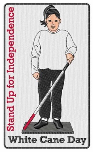 Picture of Stand Up for Independence Machine Embroidery Design