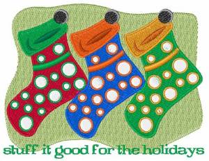 Picture of Stuff Stockings Machine Embroidery Design