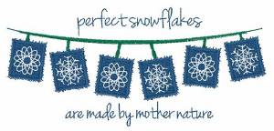 Picture of Perfect Snowflakes Machine Embroidery Design
