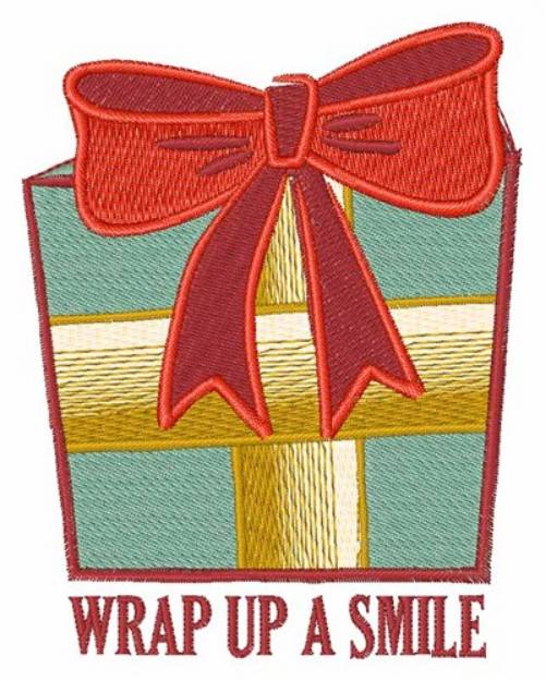 Picture of Gift Wrap Machine Embroidery Design