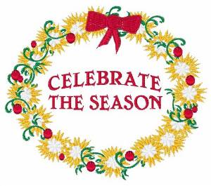 Picture of Celebrate The Season Machine Embroidery Design