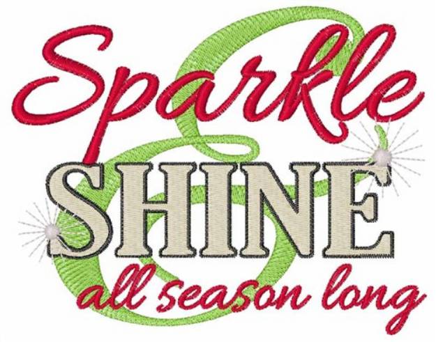Picture of Sparkle All Season Machine Embroidery Design