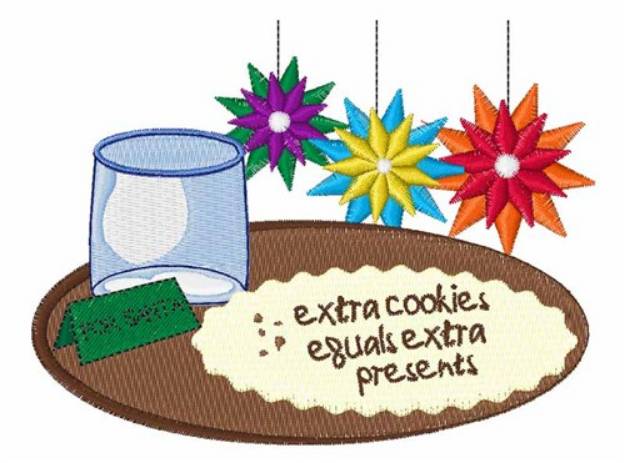 Picture of Extra Cookies Machine Embroidery Design