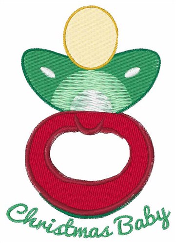 Christmas Baby Machine Embroidery Design