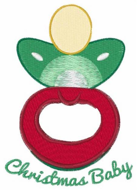 Picture of Christmas Baby Machine Embroidery Design