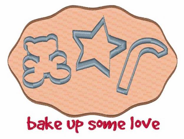 Picture of Bake Some Love Machine Embroidery Design