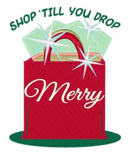 Shopping Bag Machine Embroidery Design
