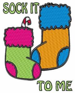 Picture of Holiday Socks Machine Embroidery Design