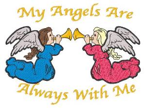 Picture of My Angels Machine Embroidery Design