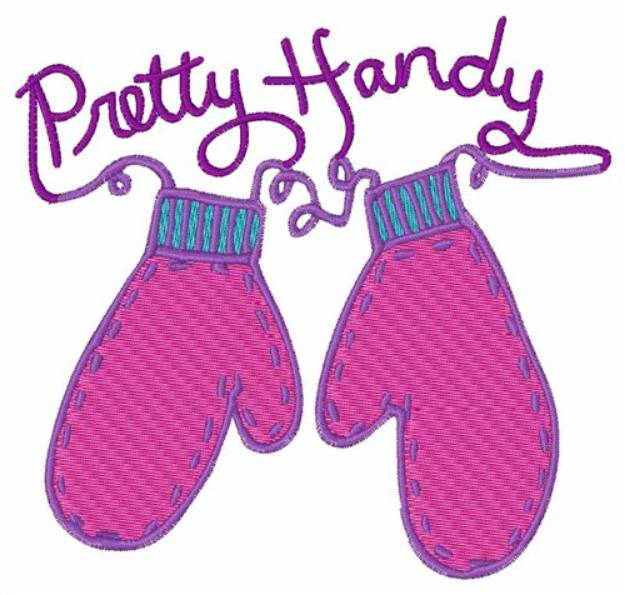 Picture of Handy Mittens Machine Embroidery Design