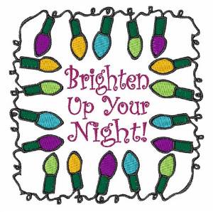 Picture of Brighten Up Machine Embroidery Design