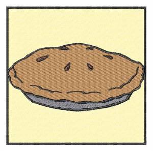 Picture of Baked Pie Machine Embroidery Design