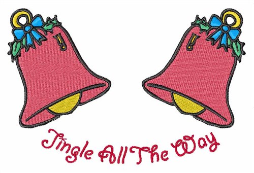 Jingle All The Way Machine Embroidery Design
