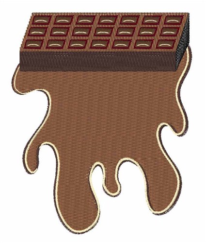 Chocolate Bar Base Machine Embroidery Design