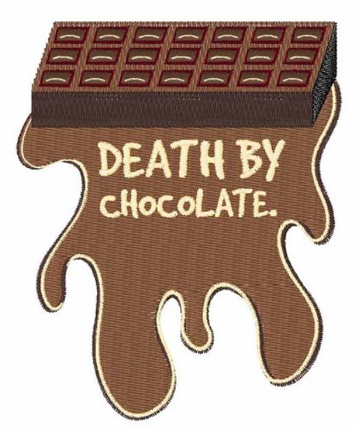 Picture of Death By Chocolate Machine Embroidery Design