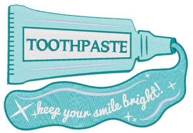 Picture of Keep Your Smile Bright Machine Embroidery Design